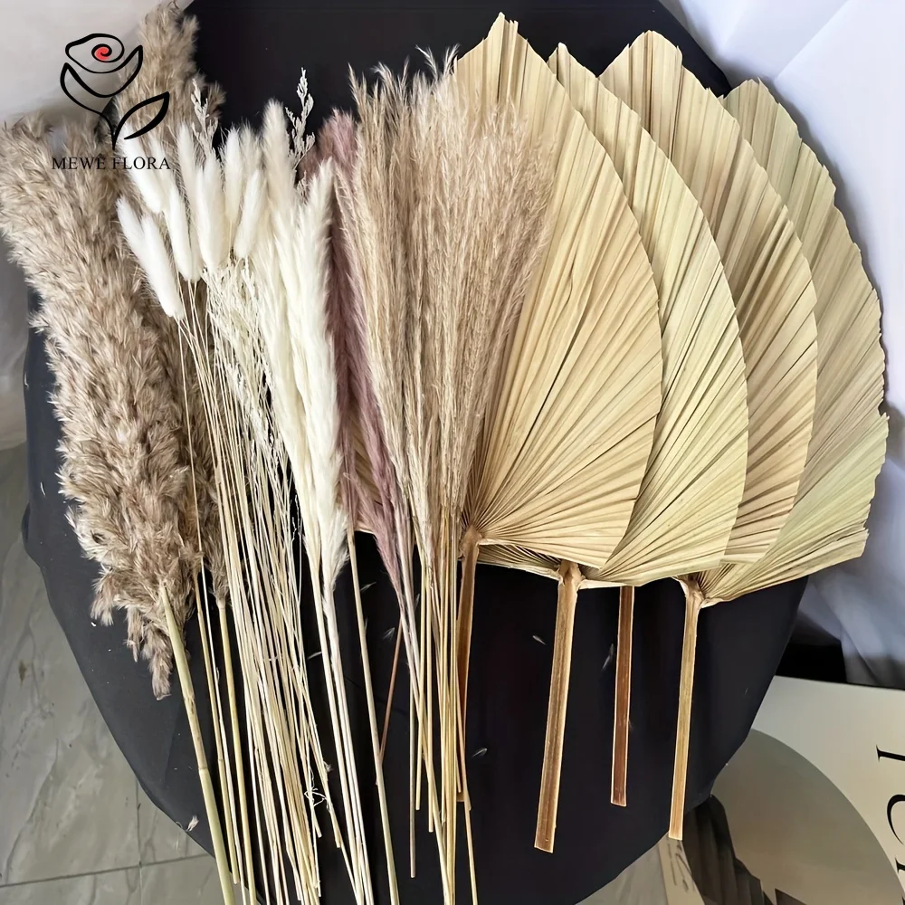 Pampas Grass Decor - 천연 팜파스 잔디 보호 홈 데코,