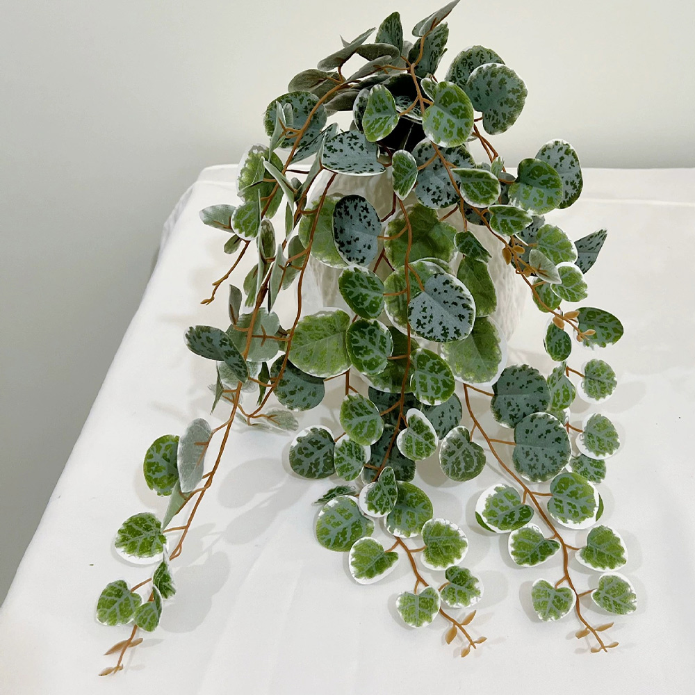 인공 식물 덩굴 가짜 행잉 유칼립투스 잎 플라스틱 단풍 - Rattan Plant Basket 리뷰 및 가격
