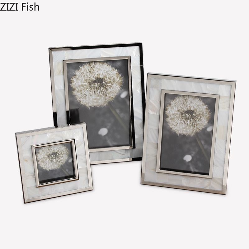유럽 쉘 장식 합금 사진 프레임 피규어, 초상화 액자  - Bamboo Photo Frame 리뷰 및 가격