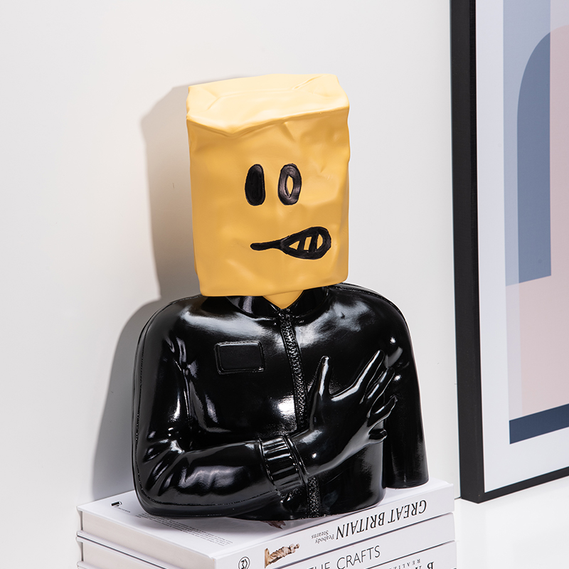 북유럽 가정 장식 Banksy 동상 거실 장식 홈 액세 - Home Decor Y2K 리뷰 및 가격