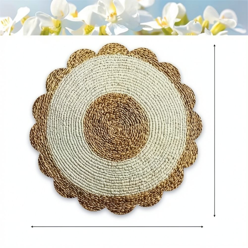 린넨 소재의 프린트 테이블 매트, 레이스 장식, 식탁용 - Linen Table Runner 리뷰 및 가격