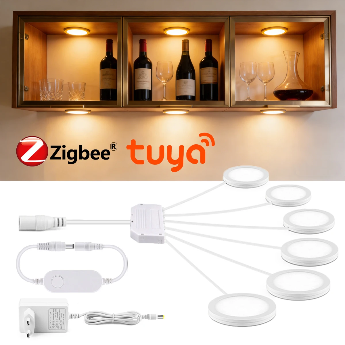 스마트 홈 Zigbee Tuya 음성 제어 LED 조명 - Home Decor Free App 리뷰 및 가격