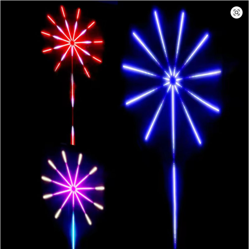 새로운 DC5V USB RGBIC 불꽃놀이 네온 LED - Home Decor Free App 리뷰 및 가격