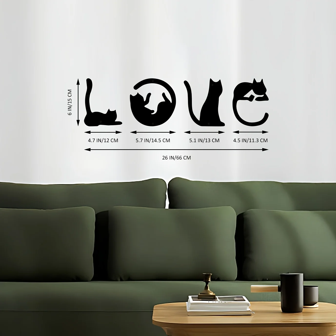 HelloYoung 귀여운 고양이 금속 벽 장식, 추상 - Home Decor Y2K 리뷰 및 가격