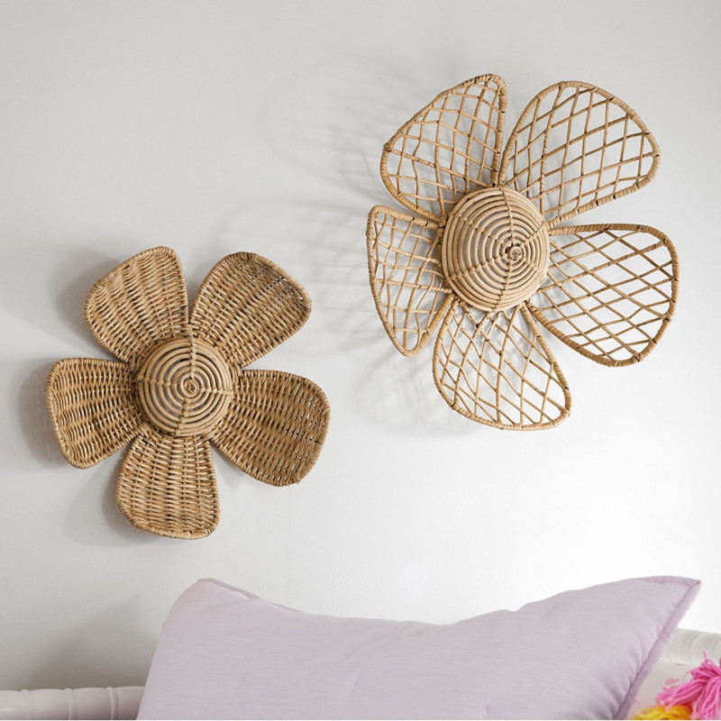 INS 북유럽 짠 등나무 꽃 벽 장식품 자연 등나무 공 - Home Decor Za 리뷰 및 가격